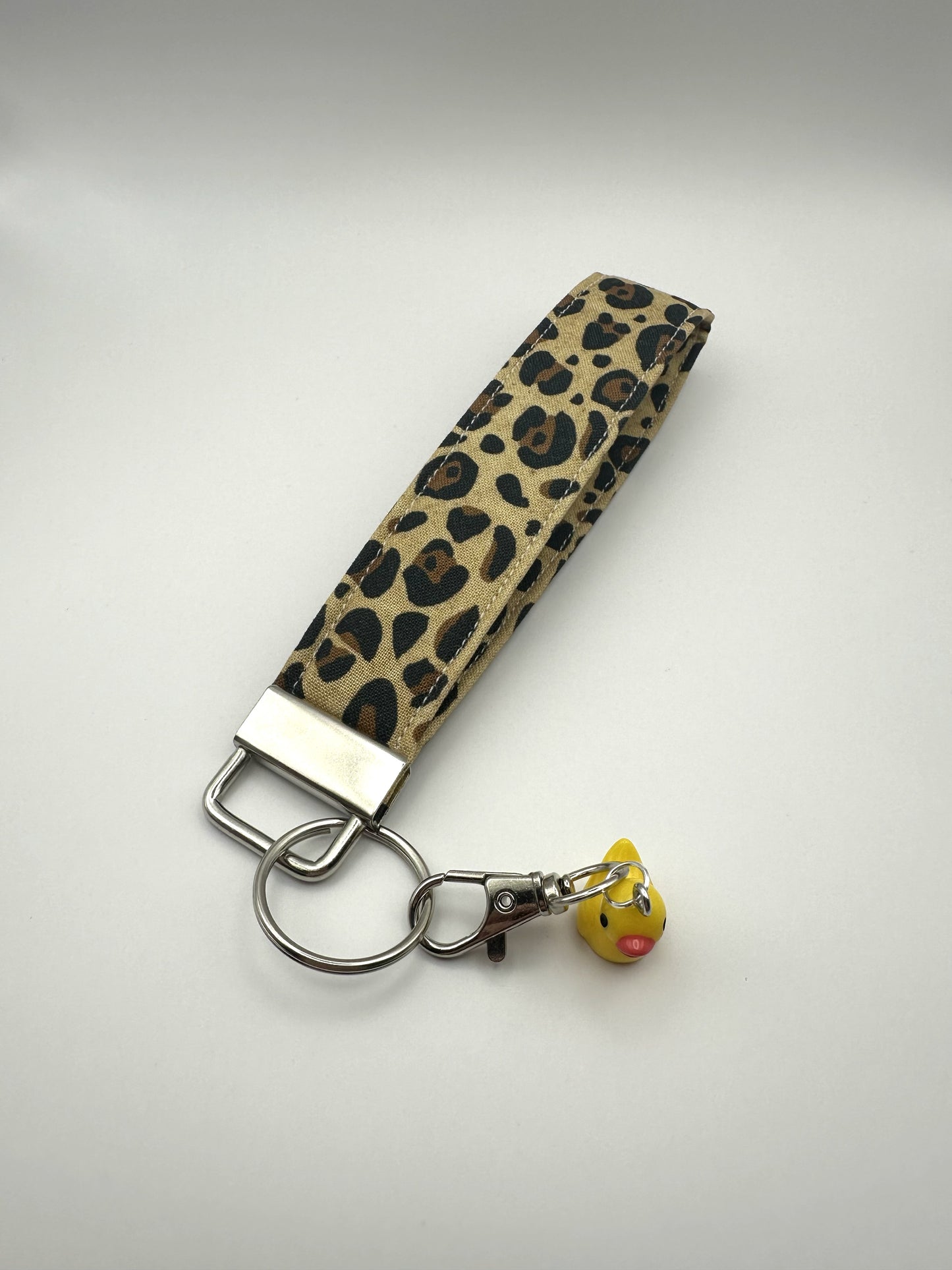 Cheetah Print - Keychain Wristlet
