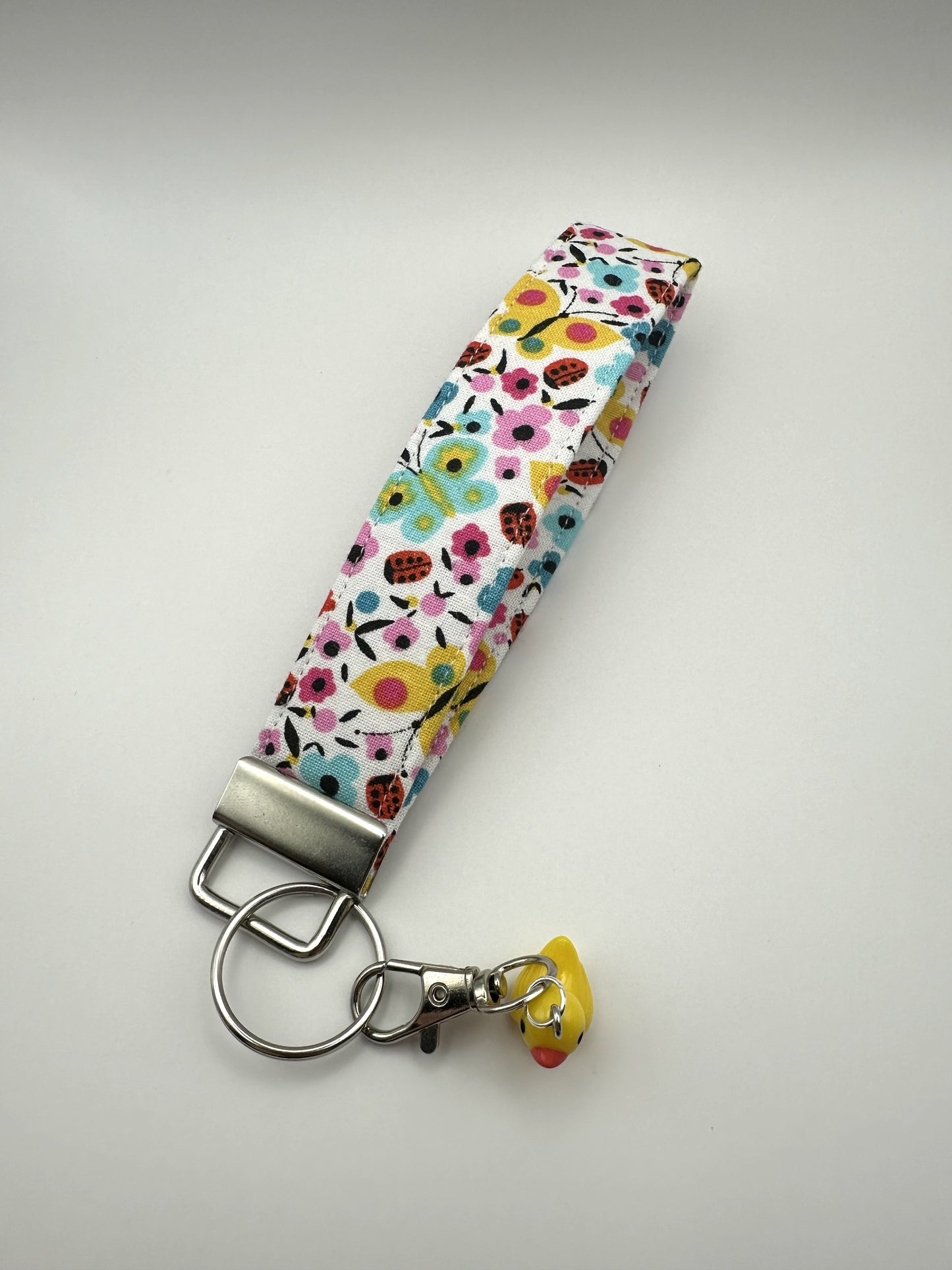 Flowers & Friends - Keychain Wristlet