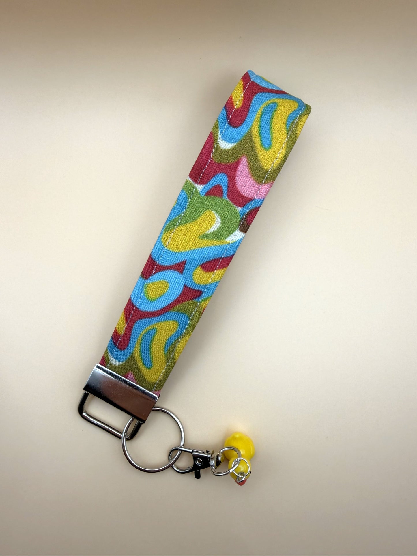 Wigglin' Waves - Keychain Wristlet