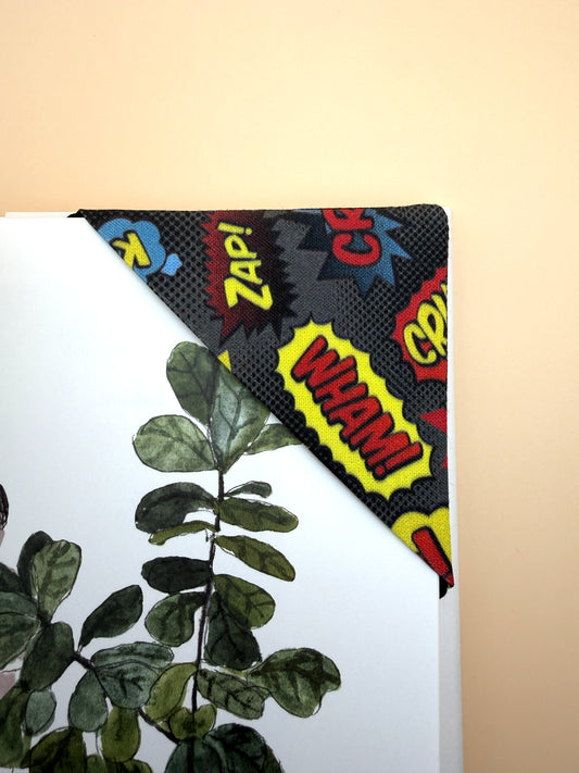 Comic Onomatopoeias - Page Corner Bookmark