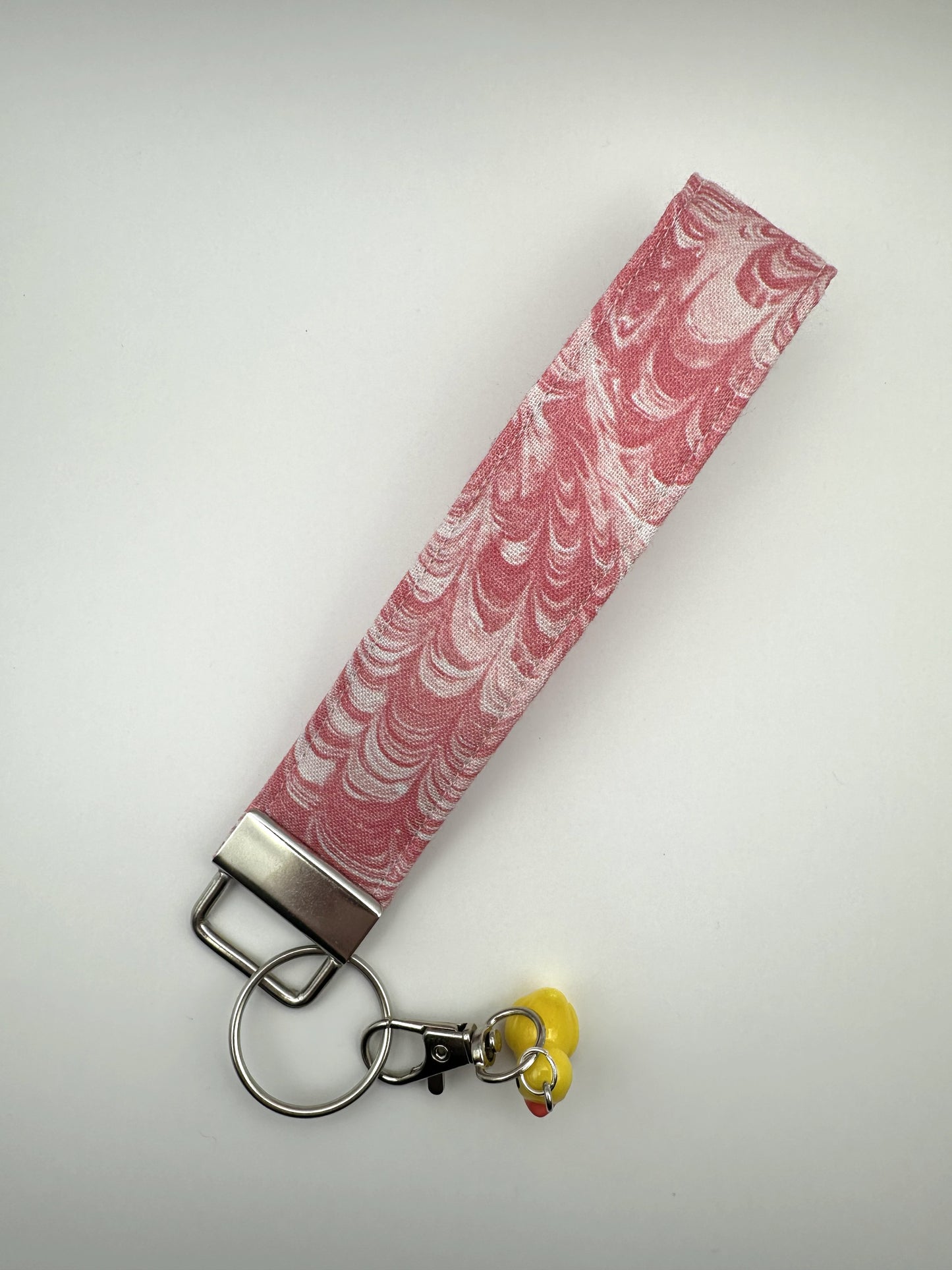 Swirly Pink - Keychain Wristlet