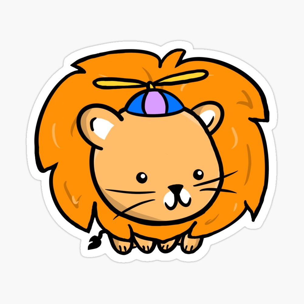 Lion - Matte Sticker